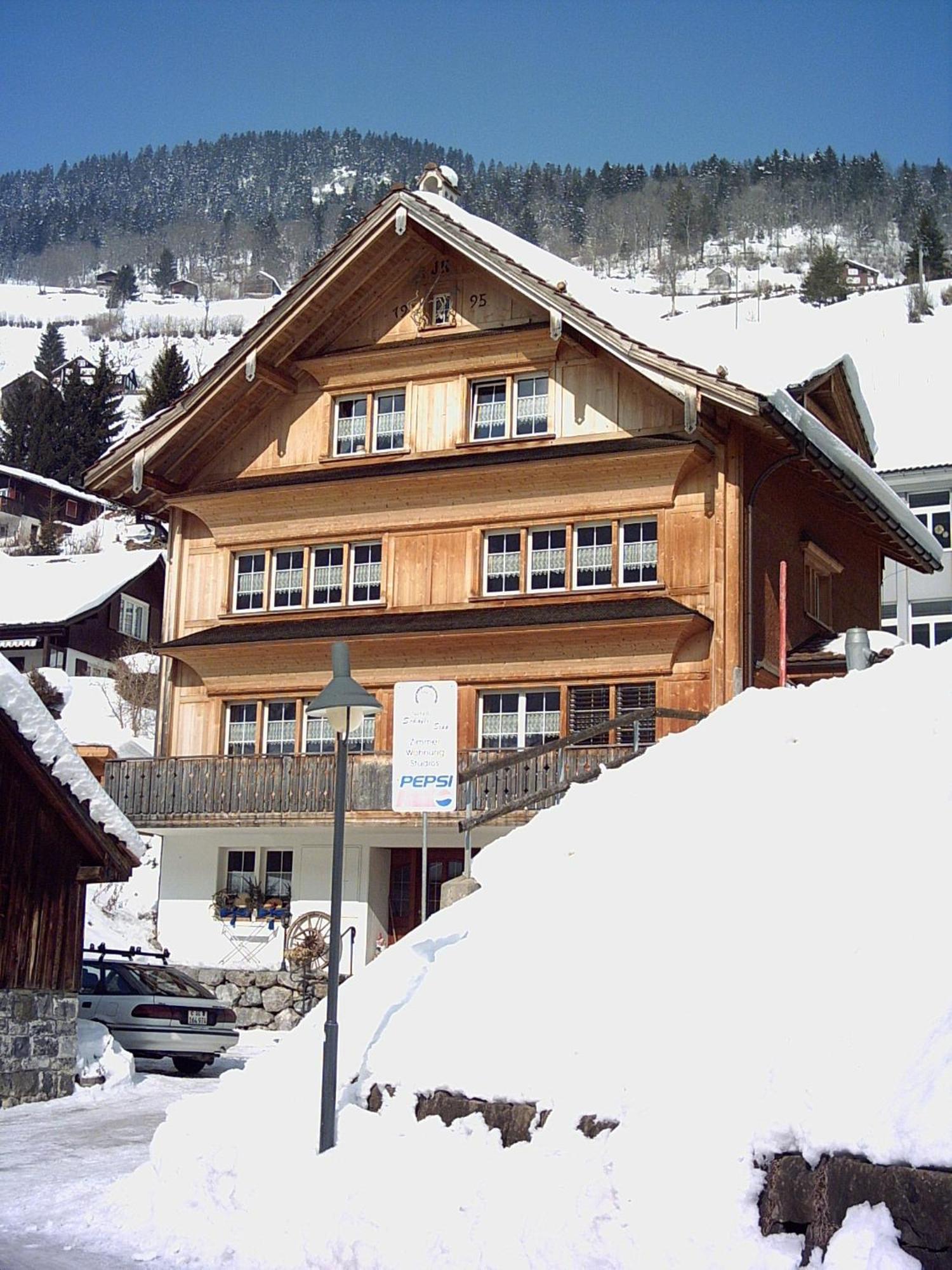 Gasthaus Schaefli Alt St. Johann Ngoại thất bức ảnh